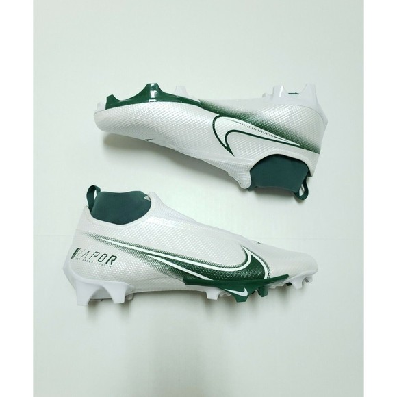 Nike Vapor 360 Edge Pro White Green Football Cleats Mens Size 13.5 CV6345 106